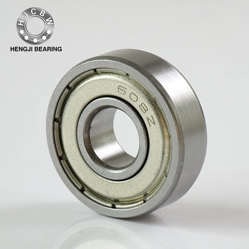 608Z giliojo griovelio rutulinių guolių su „Snap Ring“ grioveliu